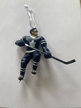 Toronto Maple Leafs Hockey Player Christmas Ornament